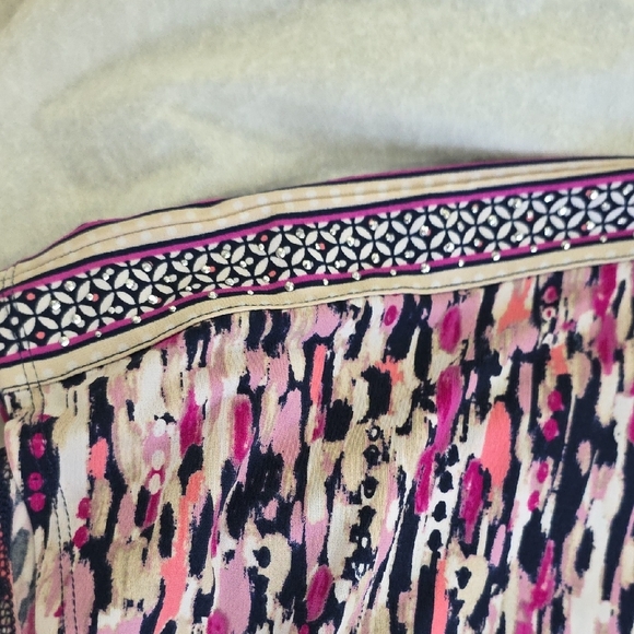 JM Collection Multicolor Patterned Sleep Shorts - Picture 3 of 5